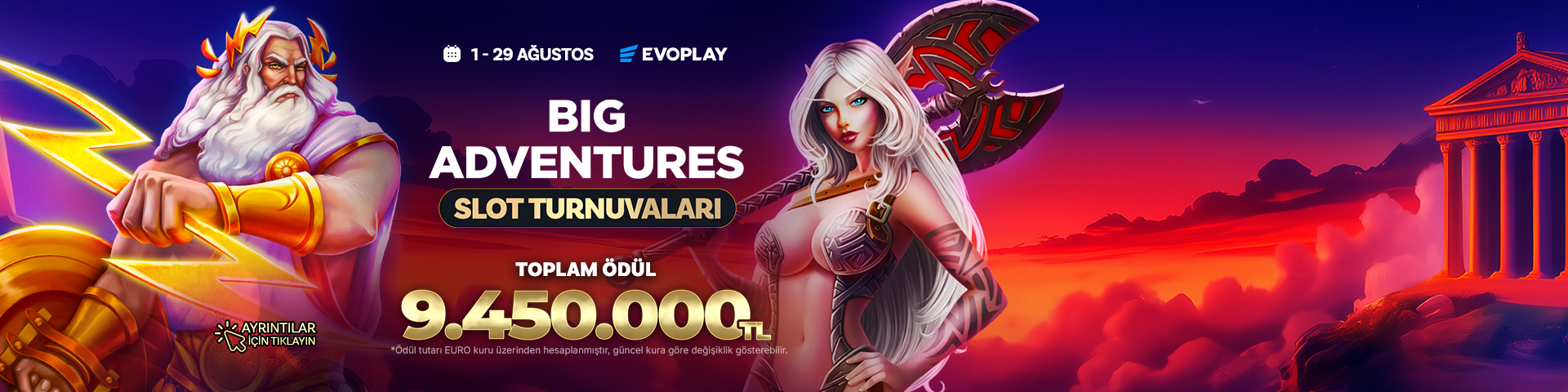 EVO PLAY SAĞLAYICI TURNUVA